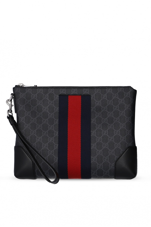 gucci Sylvie ‘GG’ pouch with logo